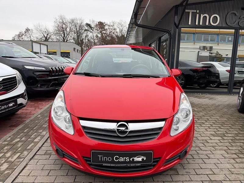 Gebraucht Opel Corsa Selection 80 PS (58 kW) 2009 Rot Limousine