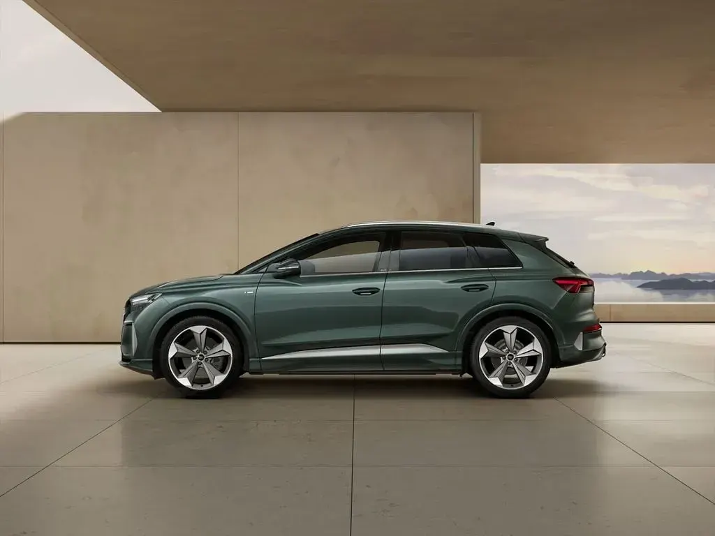 Nowe Audi Q4 e-tron Performance 250 kW (340 KM) 2026 Zielony SUV