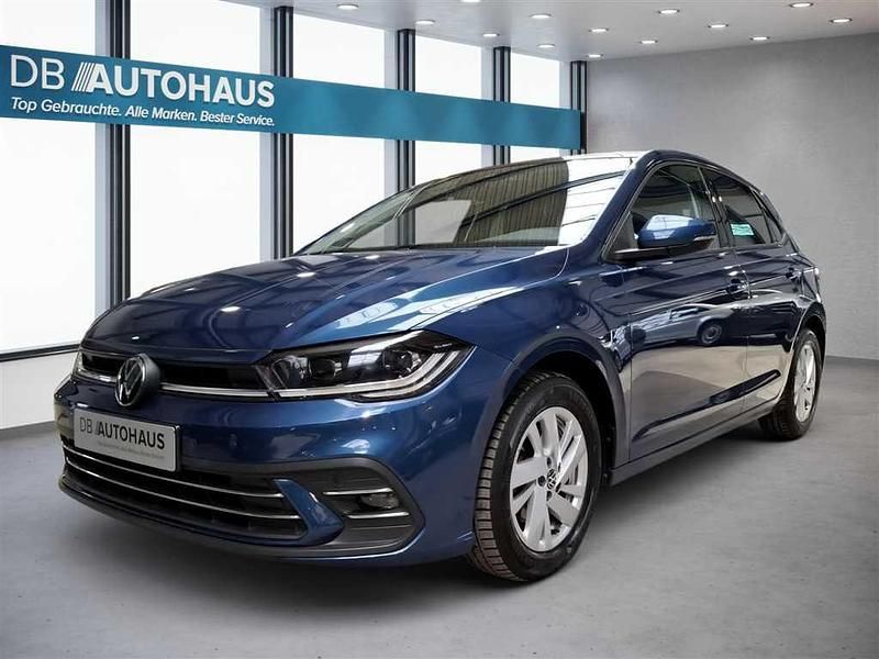 Blau Gebraucht 2023 VW Polo Style Kleinwagen | 20.820 € (Fairer Preis) - Bild 1/4