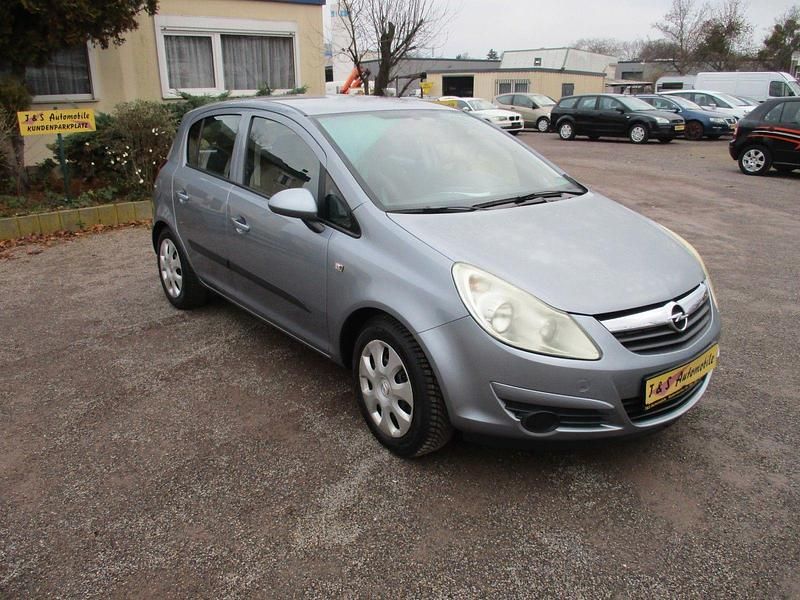 Silber Gebraucht 2009 Opel Corsa Edition Kleinwagen | 2.999 € (Superpreis) - Bild 1/4