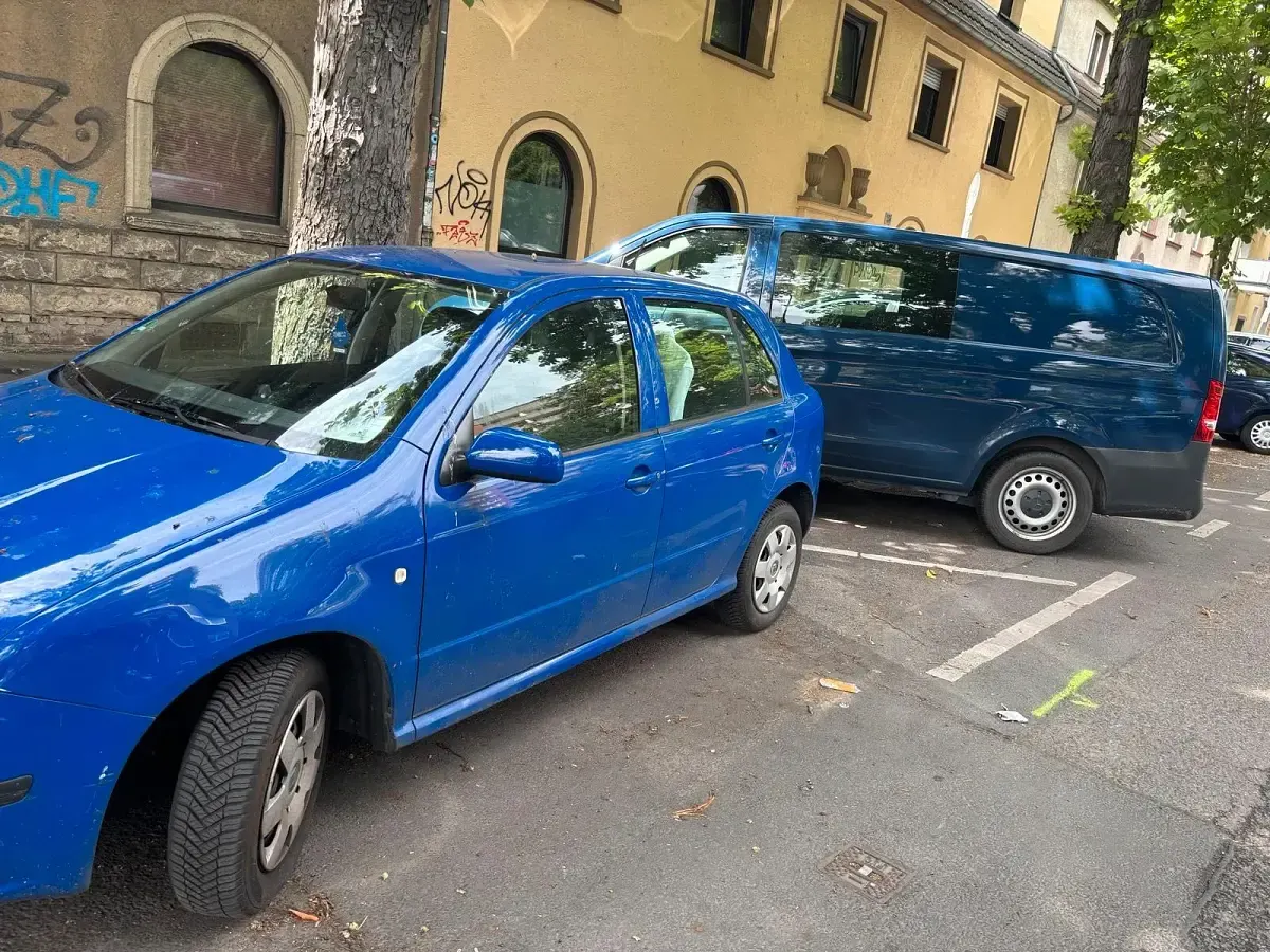 Gebraucht Skoda Fabia 75 PS (55 kW) 2007 Blau Kleinwagen