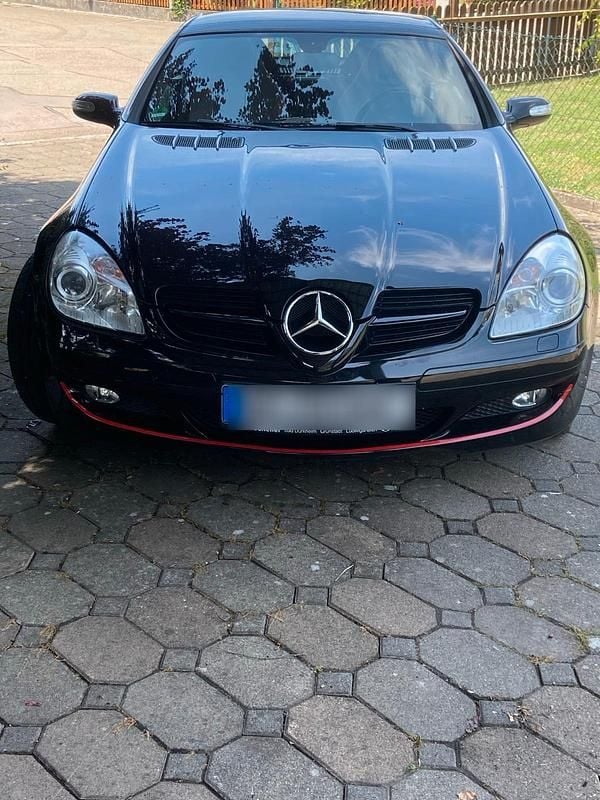 Gebraucht Mercedes SLK350 272 PS (200 kW) 2006 Schwarz Cabrio