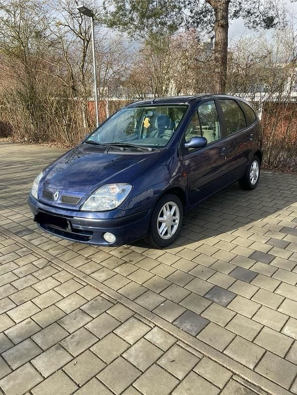 Gebraucht Renault Scénic 107 PS (78 kW) 2003 Blau Van / Kleinbus