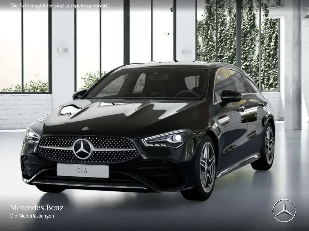 Gebraucht Mercedes CLA200 AMG 163 PS (119 kW) 2025 Kosmosschwarz Kombi