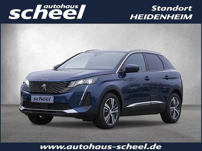 Lackierung blau celebes/metallic (metallic) Gebraucht 2021 Peugeot 3008 SUV | 22.890 € (Fairer Preis) - Bild 1/4