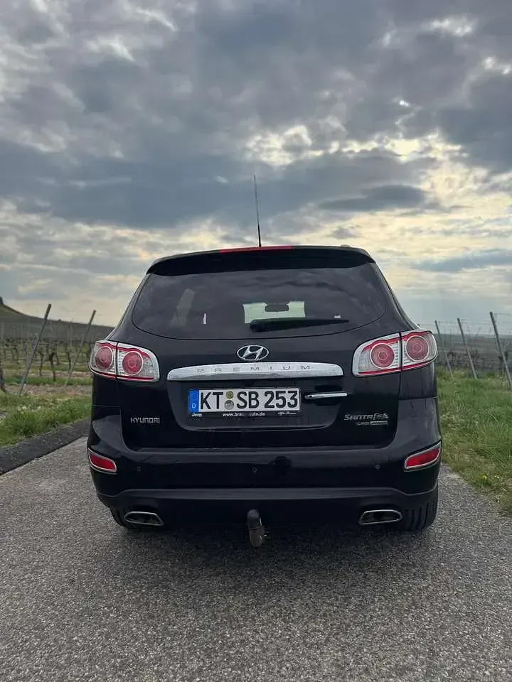 Gebraucht Hyundai Santa Fe Premium 197 PS (144 kW) 2012 Schwarz SUV
