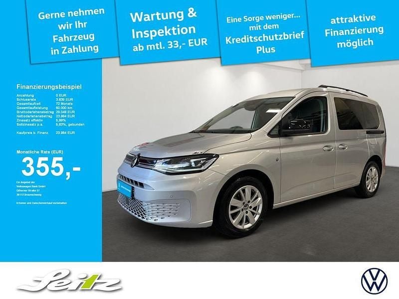 Reflexsilber metallic Gebraucht 2021 VW Caddy Life Van / Kleinbus | 23.448 € (Guter Preis) - Bild 1/3