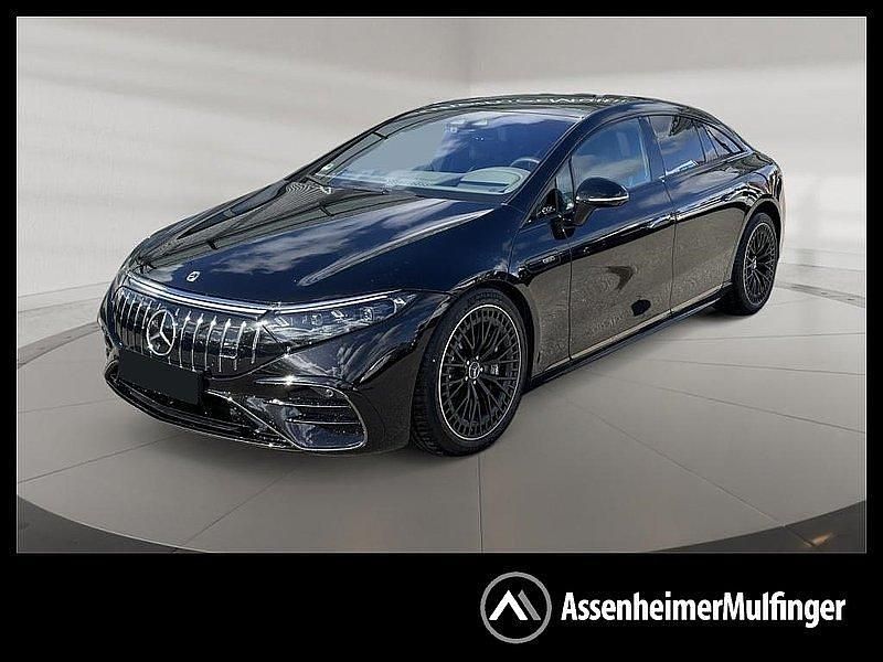 Obsidianschwarz metallic Gebraucht 2023 Mercedes EQS 53 AMG AMG Limousine | 87.890 € (Etwas zu teuer) - Bild 1/4
