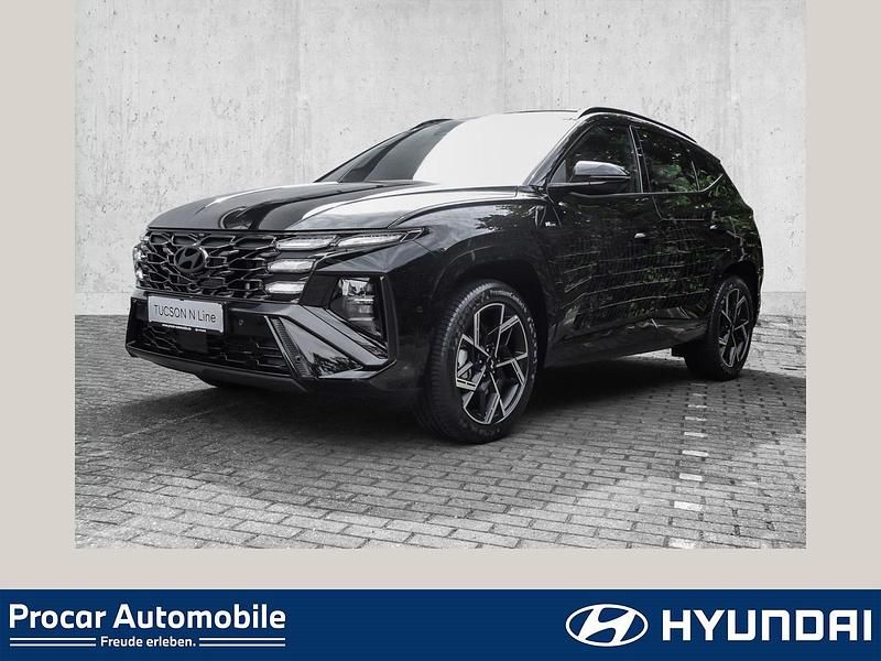 Schwarz Neu 2025 Hyundai Tucson N Line SUV | 38.780 € (Fairer Preis) - Bild 1/4
