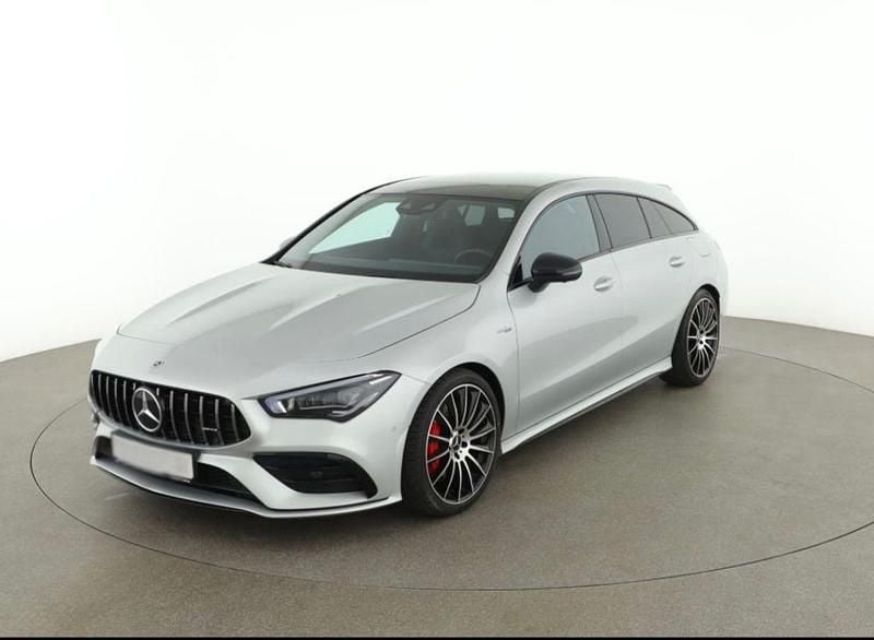 Silber Gebraucht 2021 Mercedes CLA35 AMG Shooting Brake AMG Kombi | 33.750 € (Guter Preis) - Bild 1/4