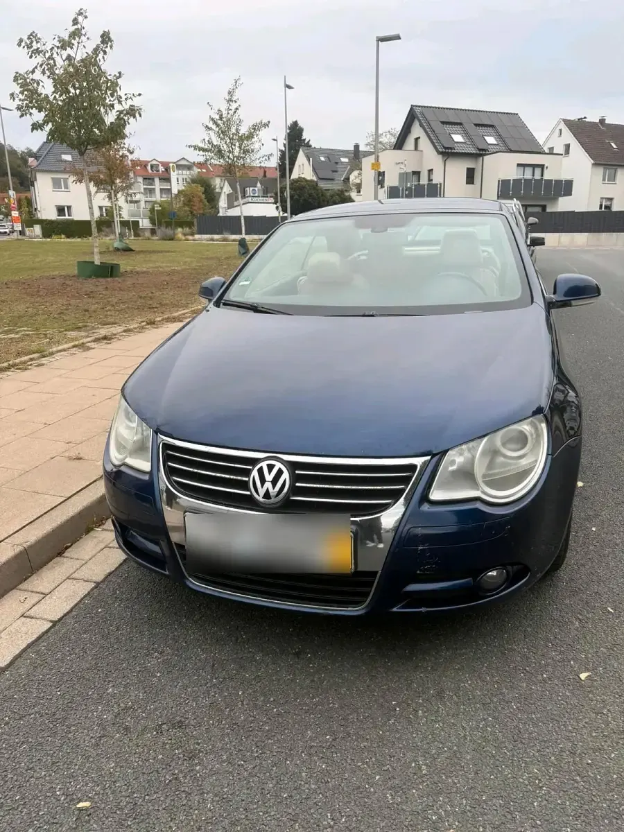 Occasion VW Eos 170 PK (125 kW) 2007 Blauw Cabriolet