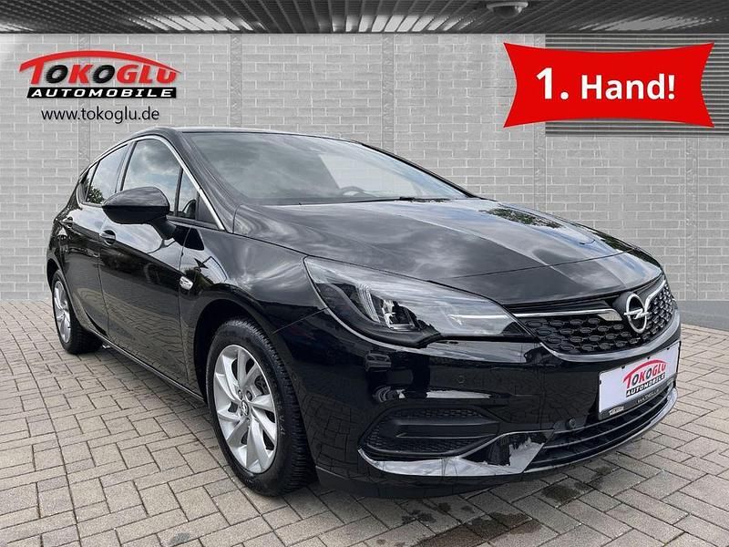 Schwarz Gebraucht 2021 Opel Astra Elegance Limousine | 18.990 € (Fairer Preis) - Bild 1/4