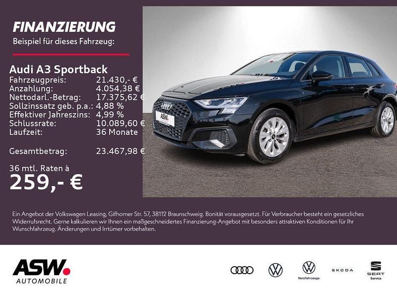 Gebraucht Audi A3 Performance 204 PS (150 kW) 2022 Schwarz Limousine