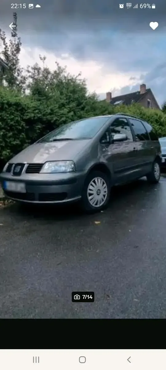 Gebraucht Seat Alhambra 115 PS (84 kW) 2004 Grau Van / Kleinbus