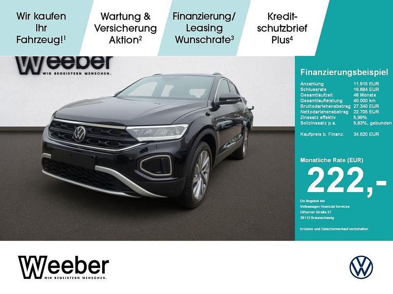 Schwarz Neu 2025 VW T-Roc Goal SUV | 34.620 € (Etwas zu teuer) - Bild 1/4