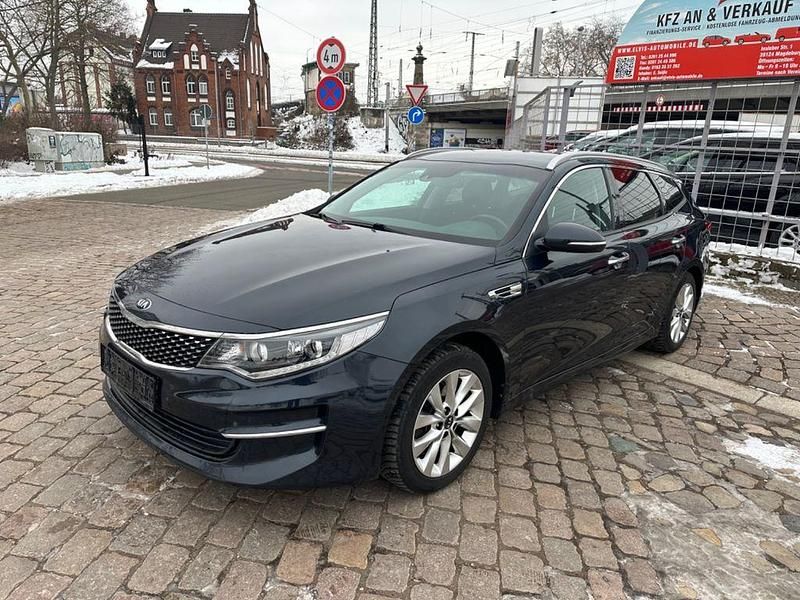 Gebraucht Kia Optima Vision 141 PS (103 kW) 2017 Blau Kombi