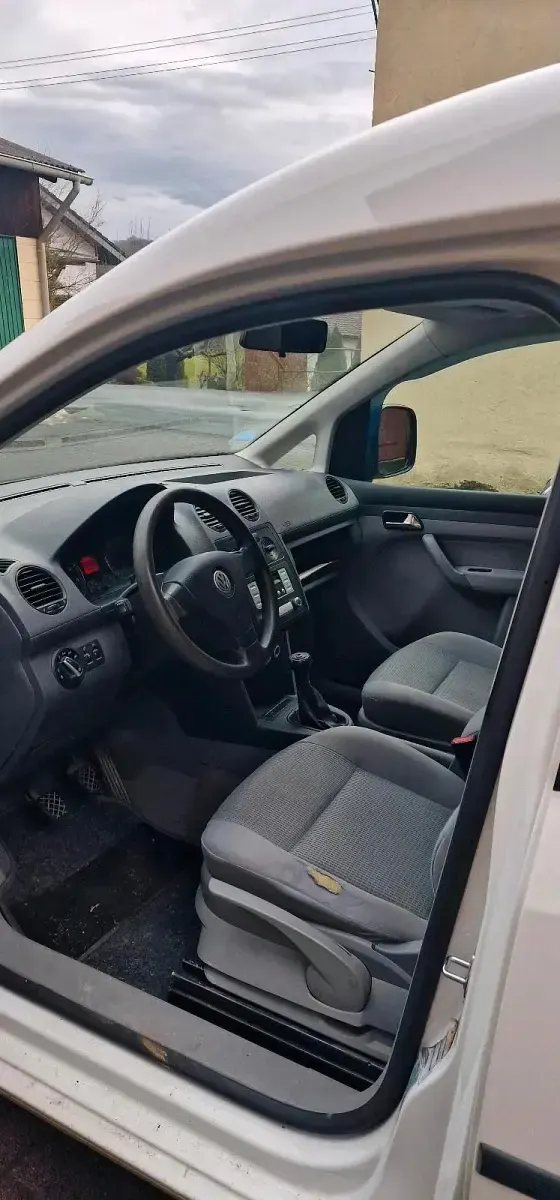 Gebraucht VW Caddy 101 PS (74 kW) 2006 Weiß Van / Kleinbus