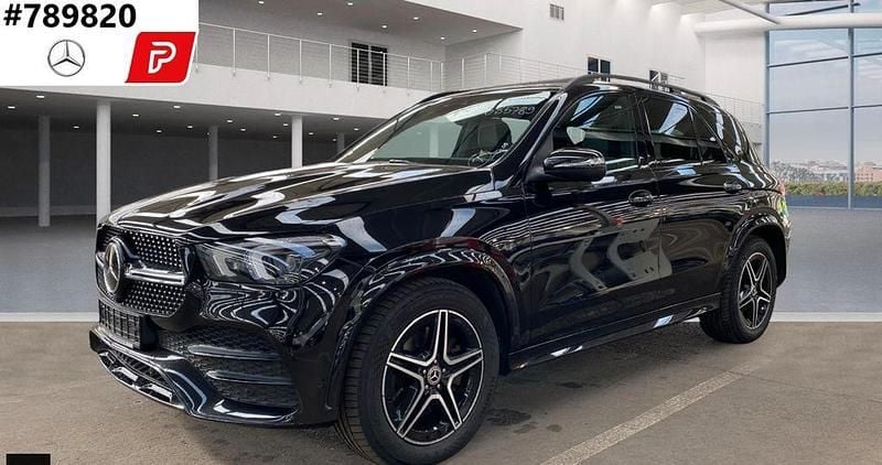 Schwarz Gebraucht 2022 Mercedes GLE450 AMG AMG line SUV | 54.950 € - Bild 1/4
