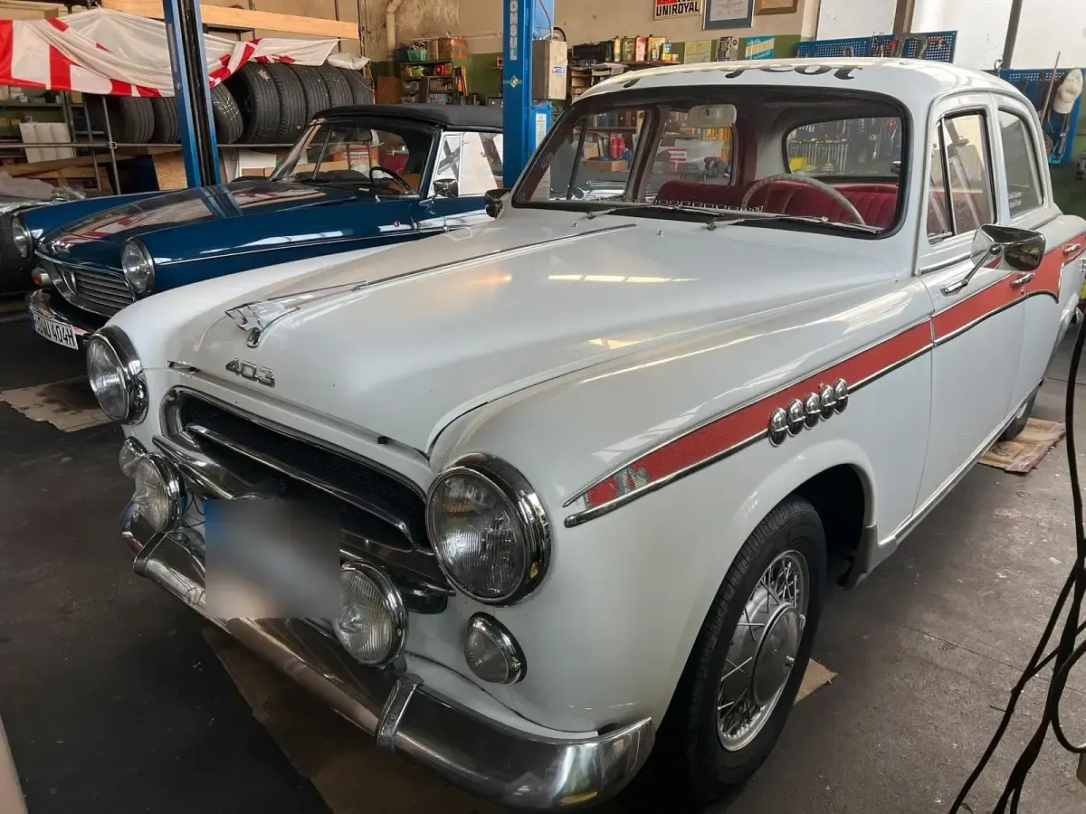 Gebraucht Peugeot 403 1960 Weiß Limousine