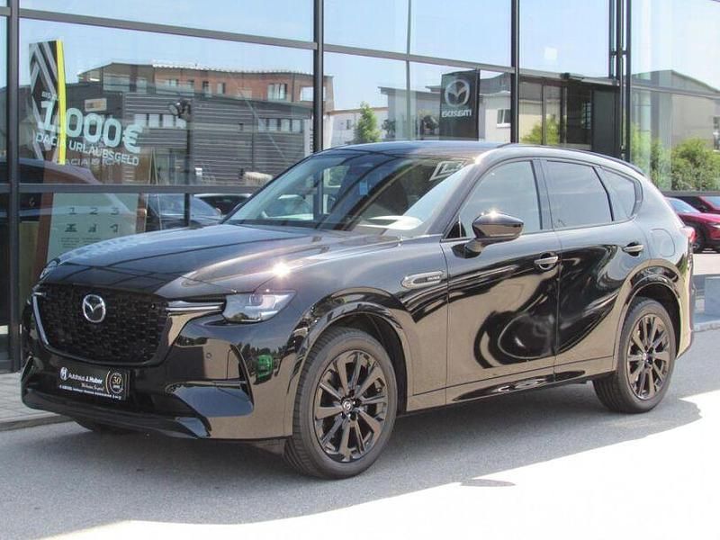 Schwarz Gebraucht 2024 Mazda CX-60 Homura-Line SUV | 46.990 € (Guter Preis) - Bild 1/4