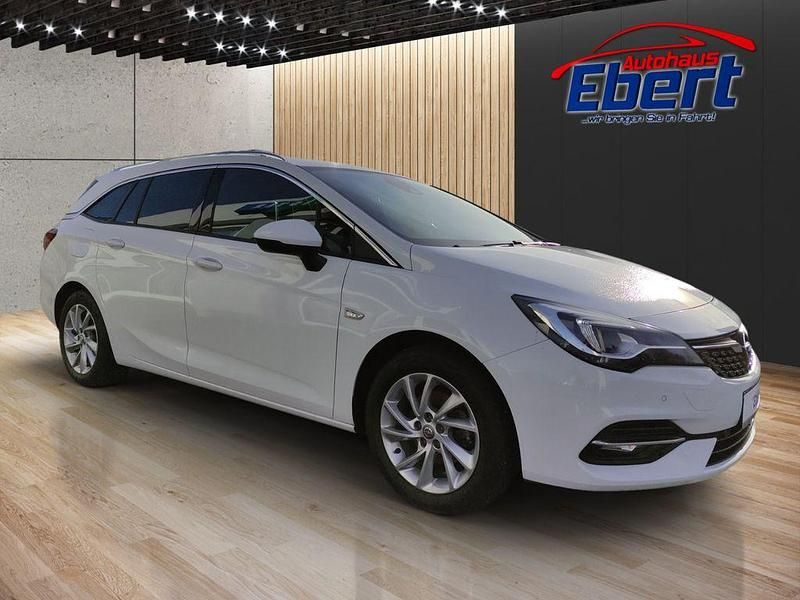 Gebraucht Opel Astra Elegance 122 PS (89 kW) 2020 Schneeweiss Kombi
