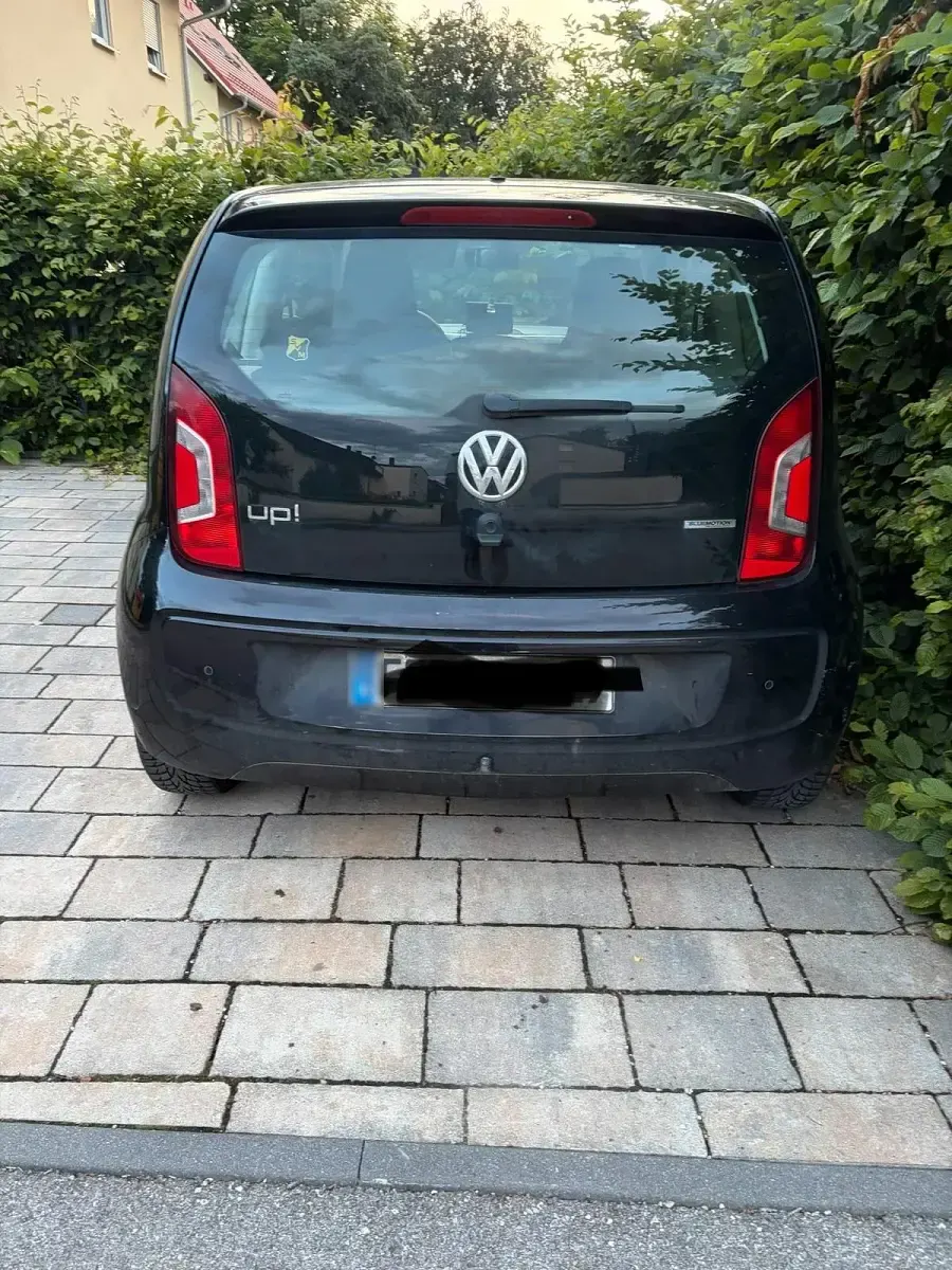 Gebraucht VW up! 64 PS (47 kW) 2012 Schwarz Kleinwagen
