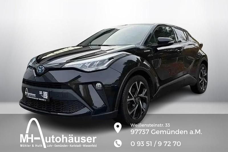 Black mica / ink Gebraucht 2021 Toyota C-HR Team SUV | 20.690 € (Guter Preis) - Bild 1/4