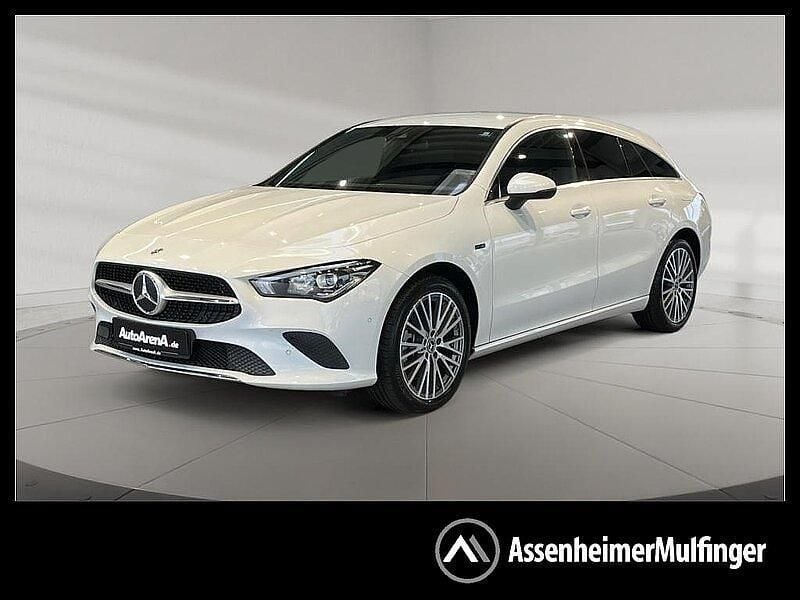 Digitalweiss Gebraucht 2021 Mercedes CLA250e Shooting Brake Progressive Kombi | 25.250 € (Superpreis) - Bild 1/4