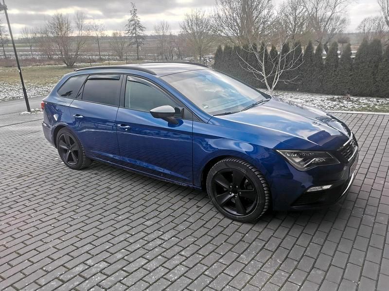Blau Gebraucht 2018 Seat Leon ST FR Kombi | 13.990 € (Fairer Preis) - Bild 1/4