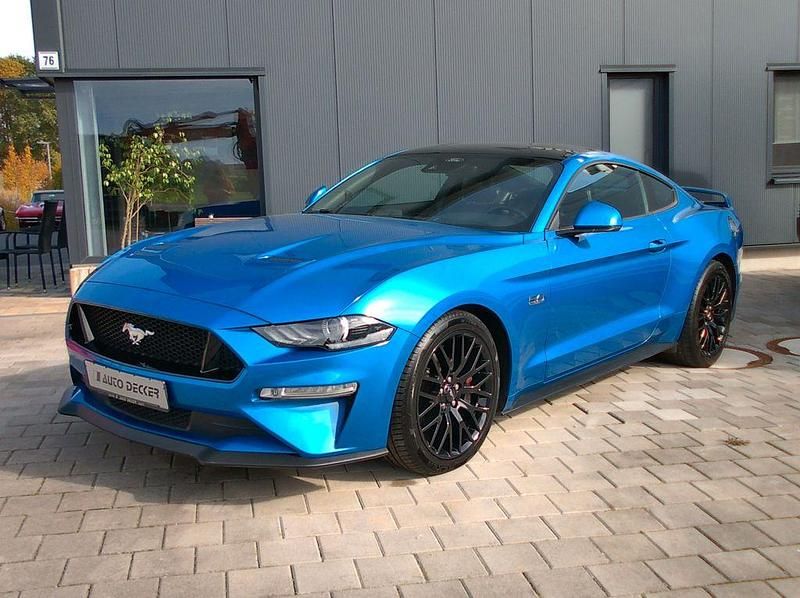 Blau Gebraucht 2019 Ford Mustang GT Coupé | 36.999 € (Fairer Preis) - Bild 1/4
