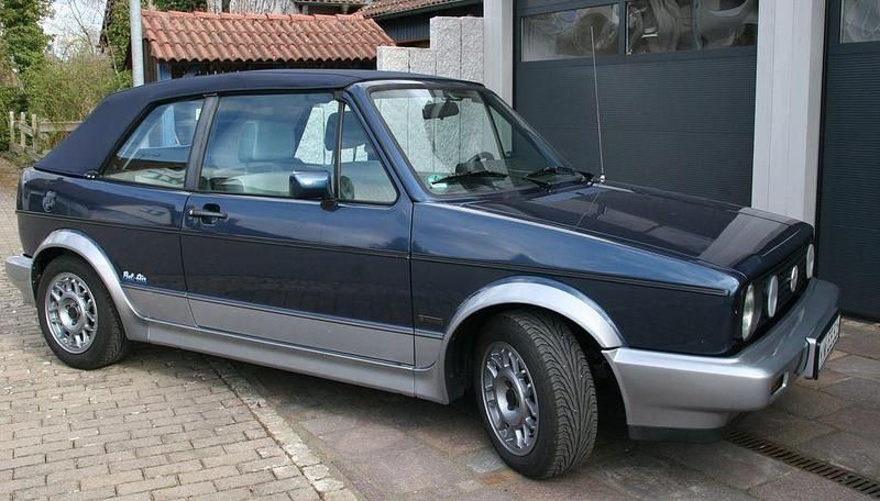 Gebraucht VW Golf Cabriolet 98 PS (72 kW) 1990 Blau Cabrio