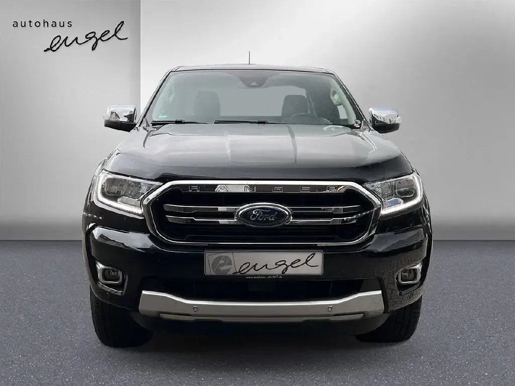 Gebraucht Ford Ranger Limited 170 PS (125 kW) 2021 Obsidianschwarz metallic Pickup