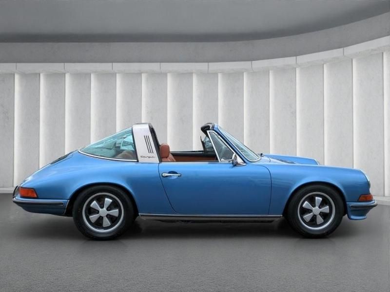 Gebraucht Porsche 911S 190 PS (139 kW) 1973 Blau Cabrio