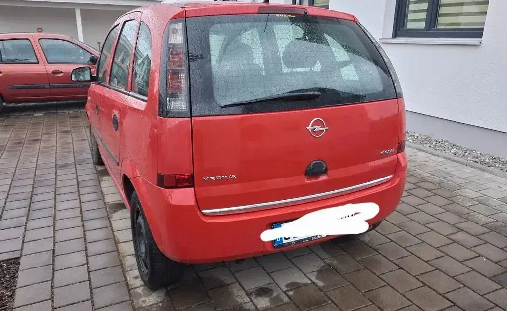 Gebraucht Opel Meriva Edition 90 PS (66 kW) 2009 Schwarz Van / Kleinbus