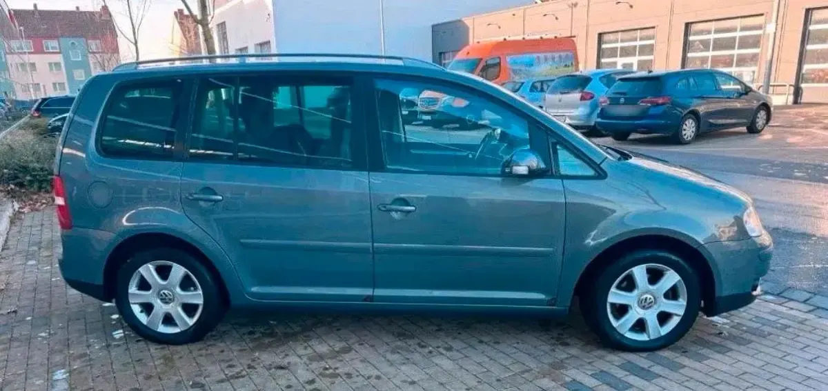 Gebraucht VW Touran 101 PS (74 kW) 2004 Grau Van / Kleinbus