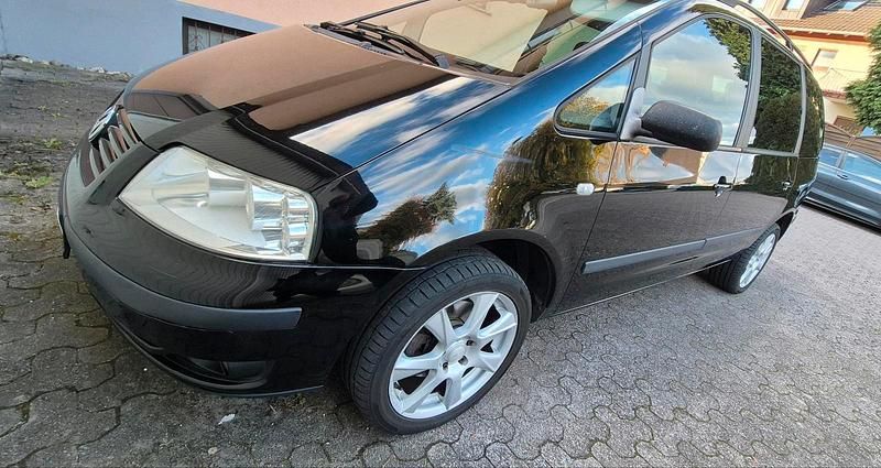 Gebraucht VW Sharan 125 PS (91 kW) 2002 Schwarz Van / Kleinbus