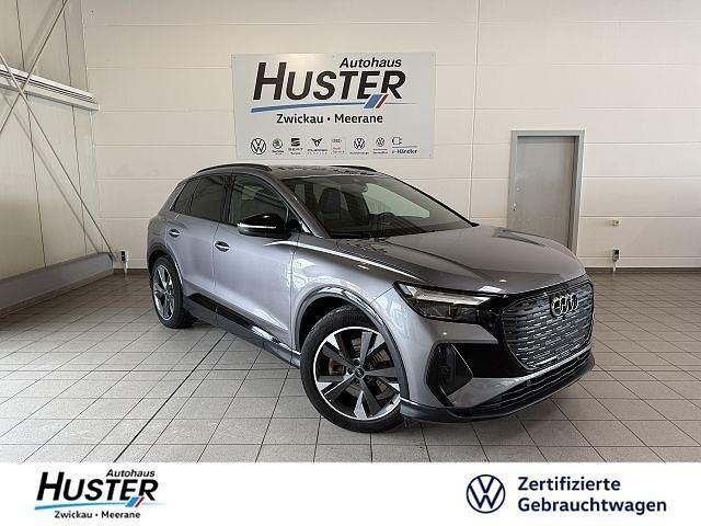 Grau Gebraucht 2021 Audi Q4 e-tron Basis SUV | 29.980 € (Fairer Preis) - Bild 1/4