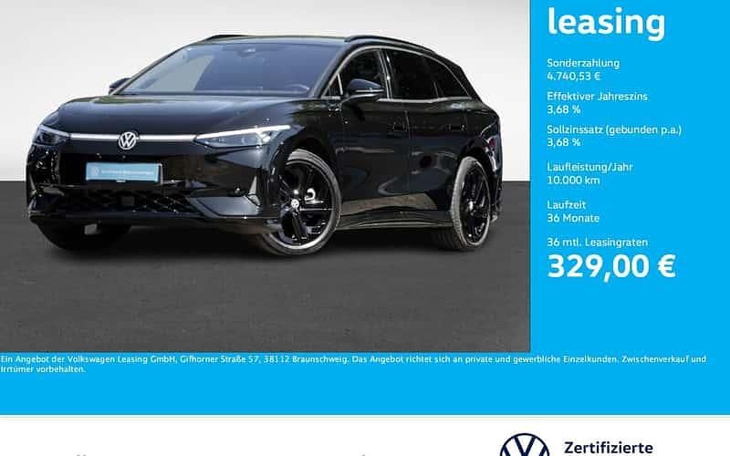 Schwarz Gebraucht 2024 VW ID.7 GTX Limousine | 48.711 € - Bild 1/4