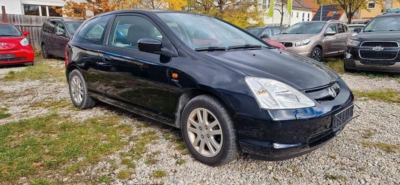 Schwarz Gebraucht 2001 Honda Civic ES Limousine | 1.600 € (Fairer Preis) - Bild 1/4