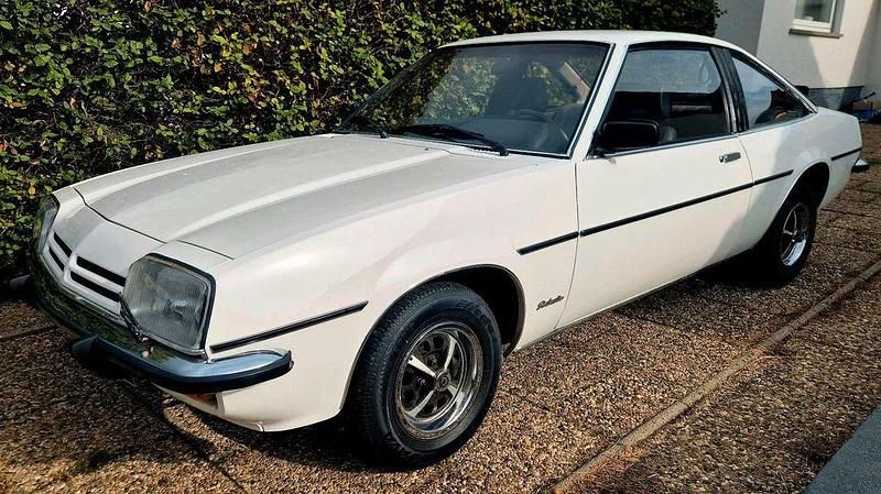 Weiß Gebraucht 1977 Opel Manta S Coupé | 9.500 € - Bild 1/4