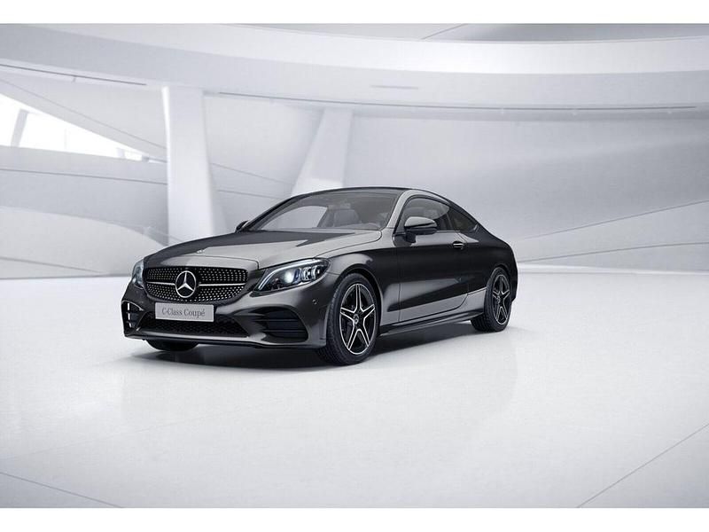 Grau Gebraucht 2019 Mercedes C300 AMG Coupé | 31.996 € (Fairer Preis) - Bild 1/3