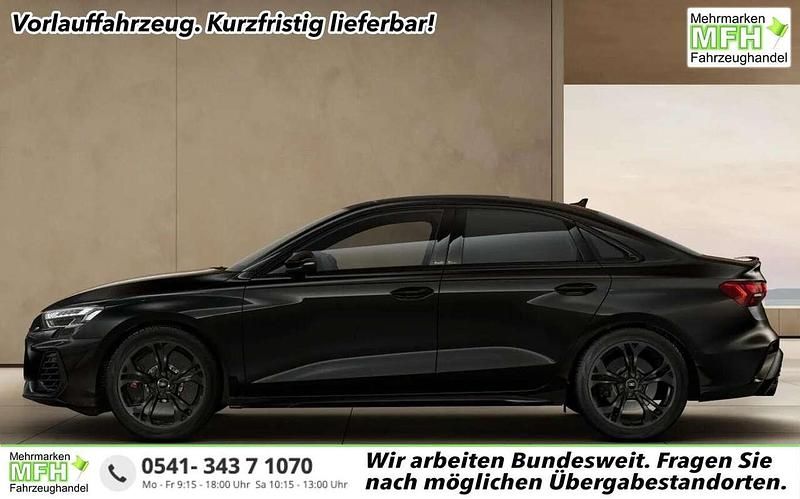 Mythosschwarz metallic Neu 2025 Audi S3 Limousine | 52.030 € (Fairer Preis) - Bild 1/2