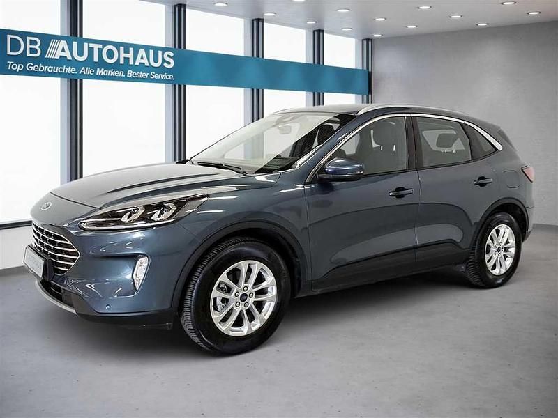 Blau Gebraucht 2022 Ford Kuga Titanium SUV | 24.780 € (Guter Preis) - Bild 1/4