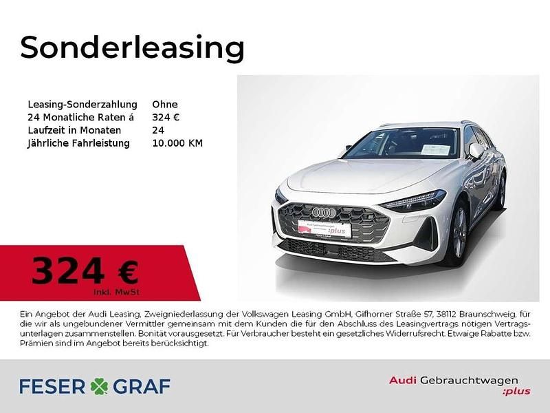 Gebraucht Audi A5 Sport 204 PS (150 kW) 2025 Gletscherweiß metallic Kombi