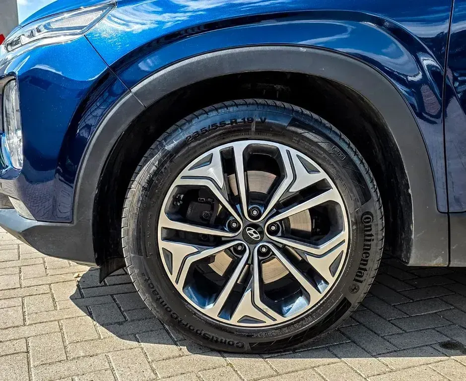 Gebraucht Hyundai Santa Fe Premium 200 PS (147 kW) 2018 Blau SUV