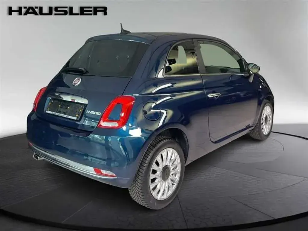 Gebraucht Fiat 500 71 PS (52 kW) 2024 Dipinto di blu blau metallic (metallic) Kleinwagen