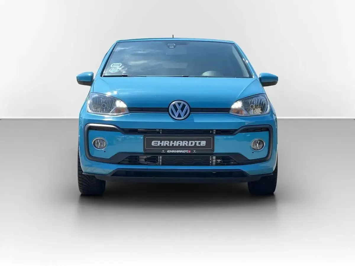 Gebraucht VW up! move up! 90 PS (66 kW) 2018 Teal blue Kleinwagen
