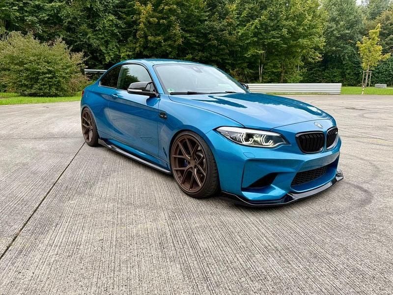 Blau Gebraucht 2018 BMW M2 Competition Edition Coupé | 38.700 € - Bild 1/4