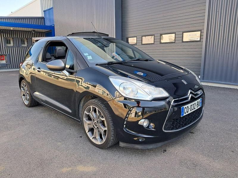 Schwarz Gebraucht 2013 Citroën DS3 Cabriolet Sport Chic Cabrio | 4.500 € (Guter Preis) - Bild 1/4