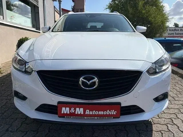 Gebraucht Mazda 6 Sports-Line 165 PS (121 kW) 2013 Weiß Kombi